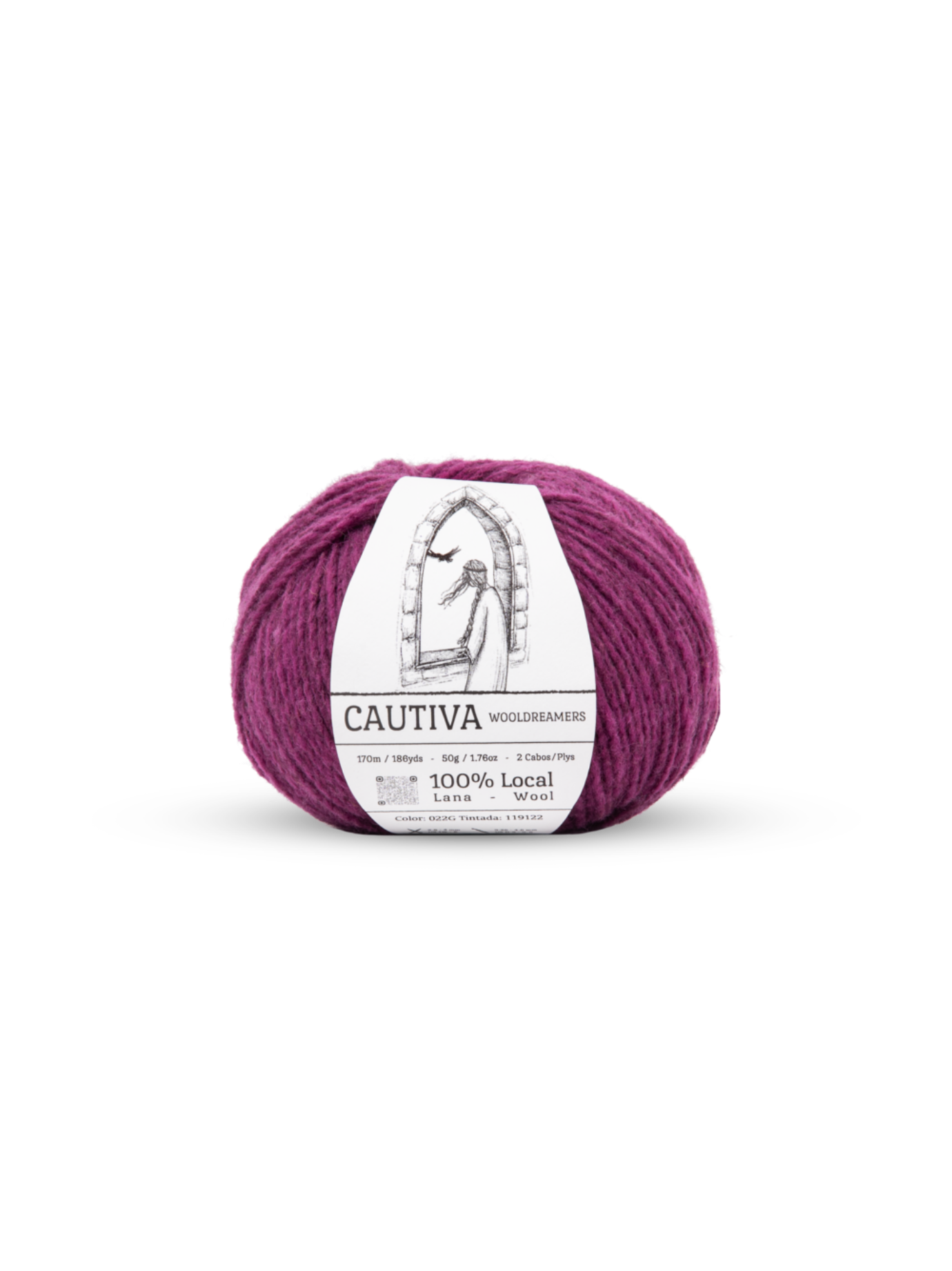 Cautiva - 100% Local Wool - 170m/50g