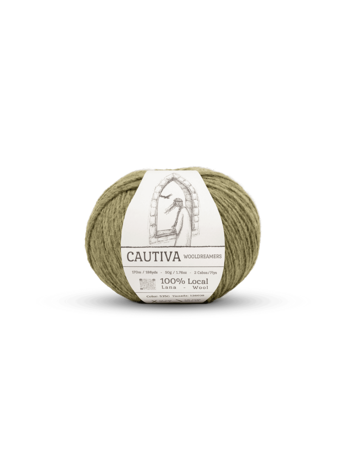 Cautiva - 100% Local Wool - 170m/50g