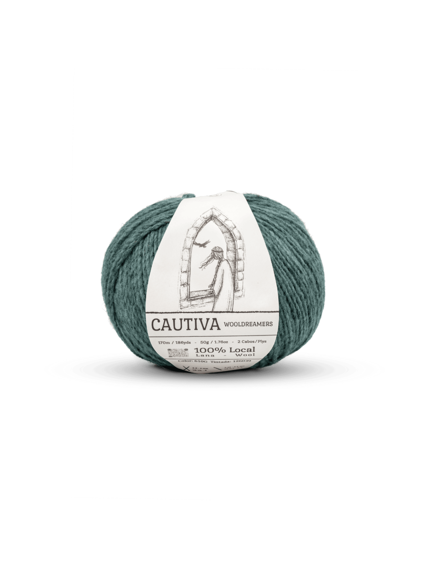 Cautiva - 100% Local Wool - 170m/50g