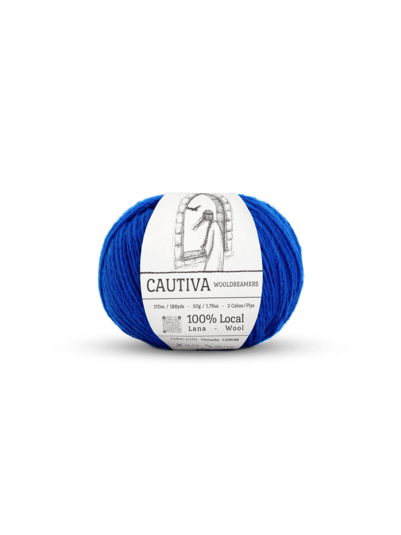 Cautiva - 100% Local Wool - 170m/50g