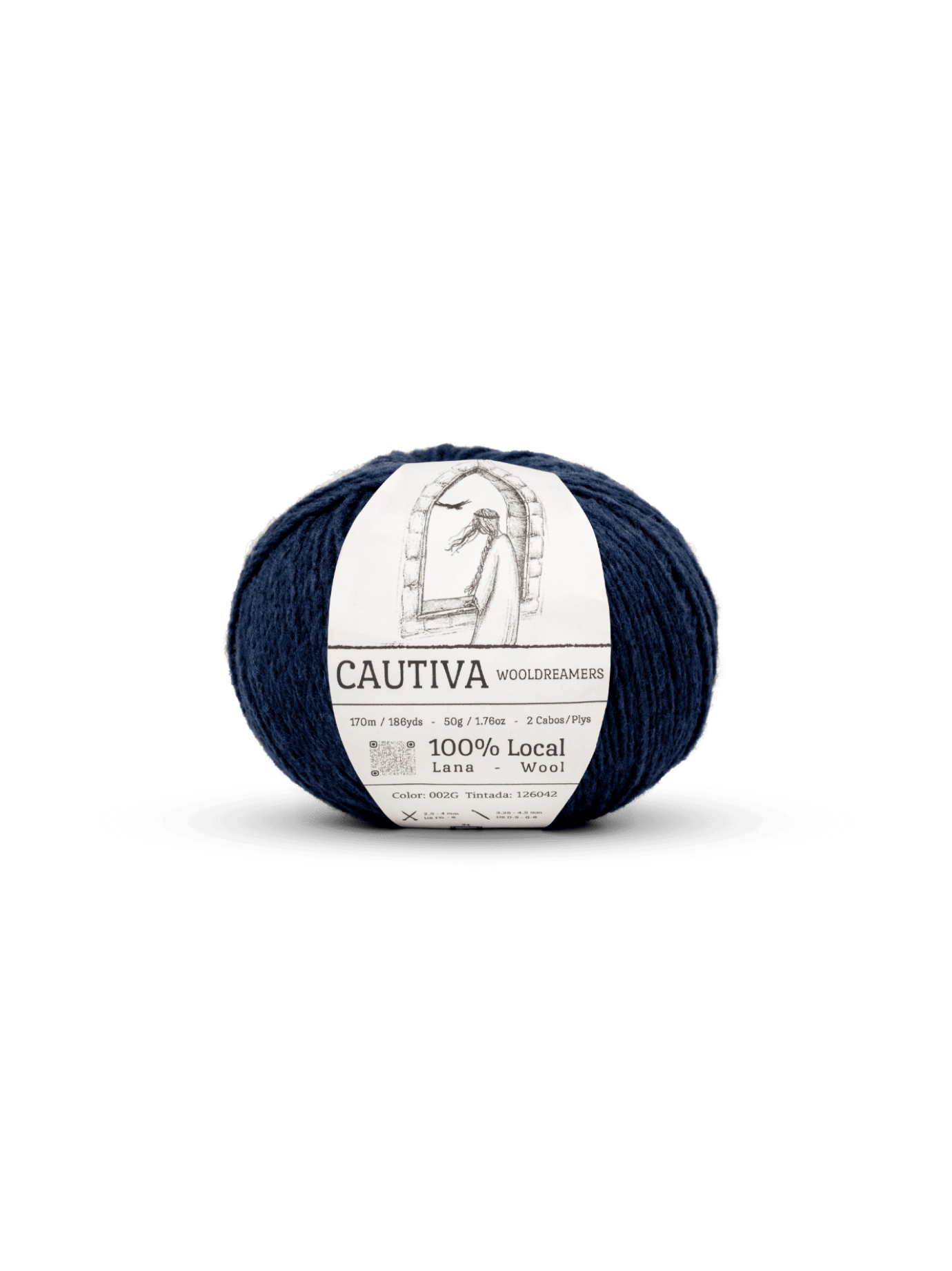 Cautiva - 100% Local Wool - 170m/50g