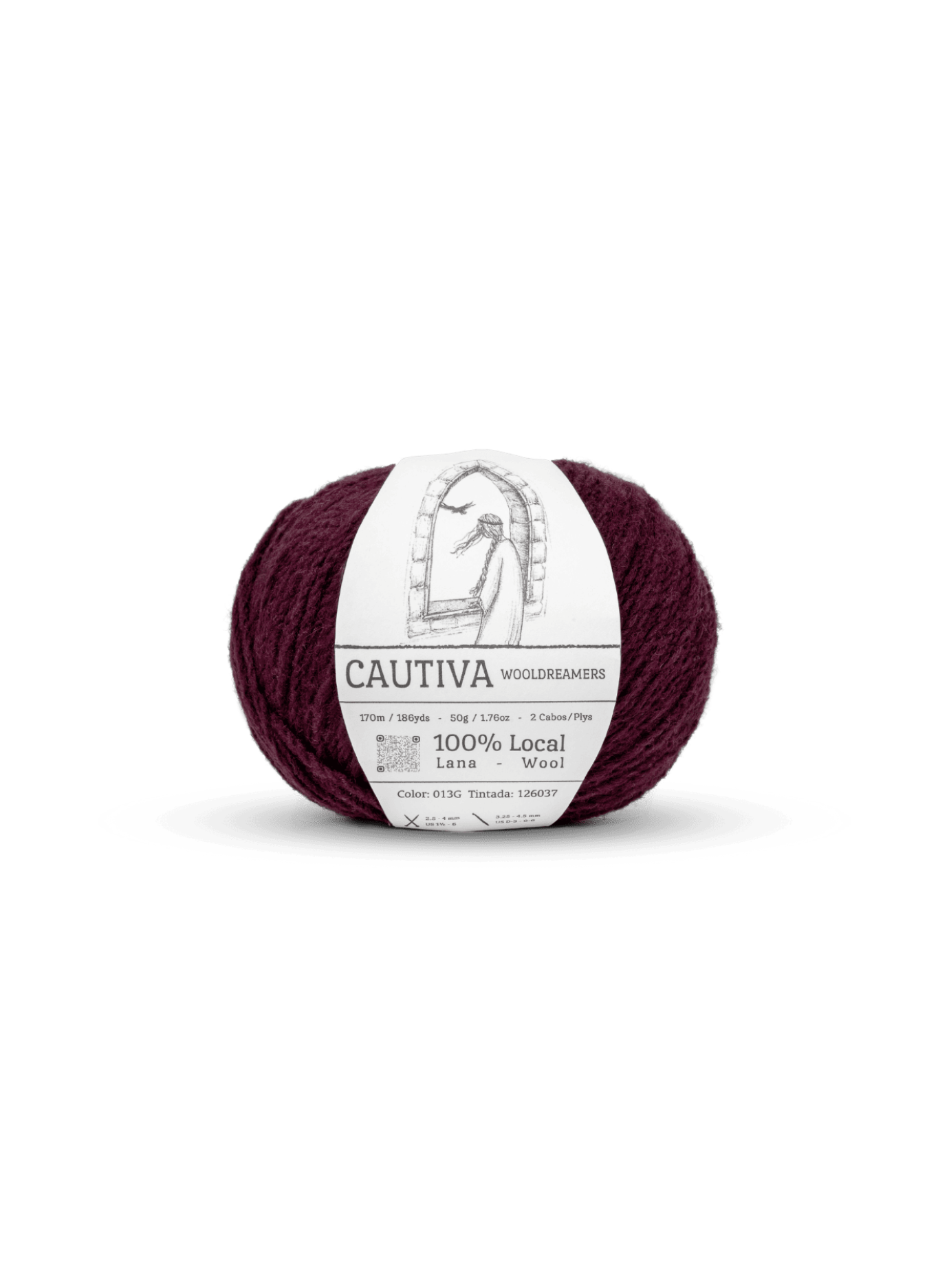 Cautiva - 100% Local Wool - 170m/50g
