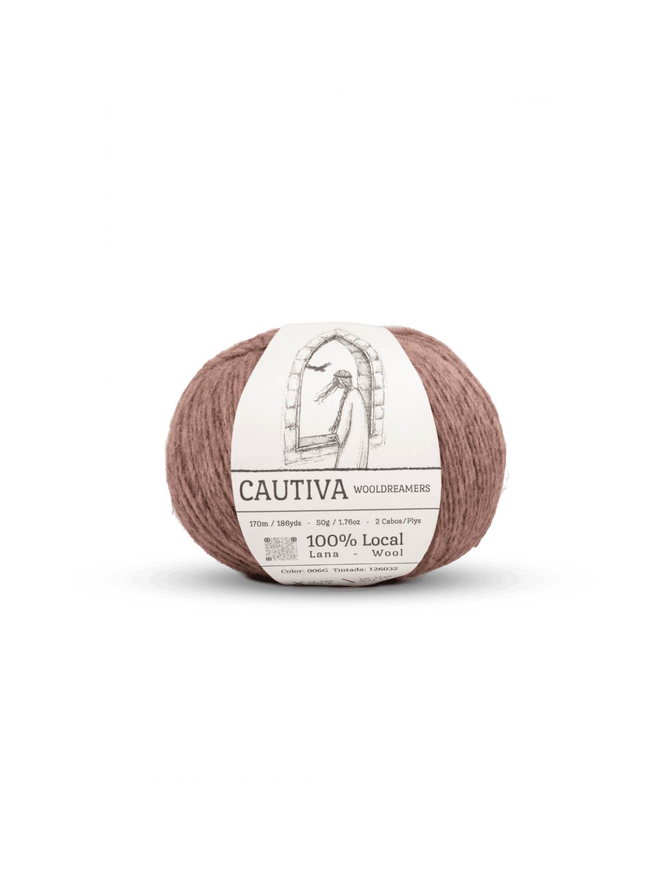 Cautiva - 100% Local Wool - 170m/50g