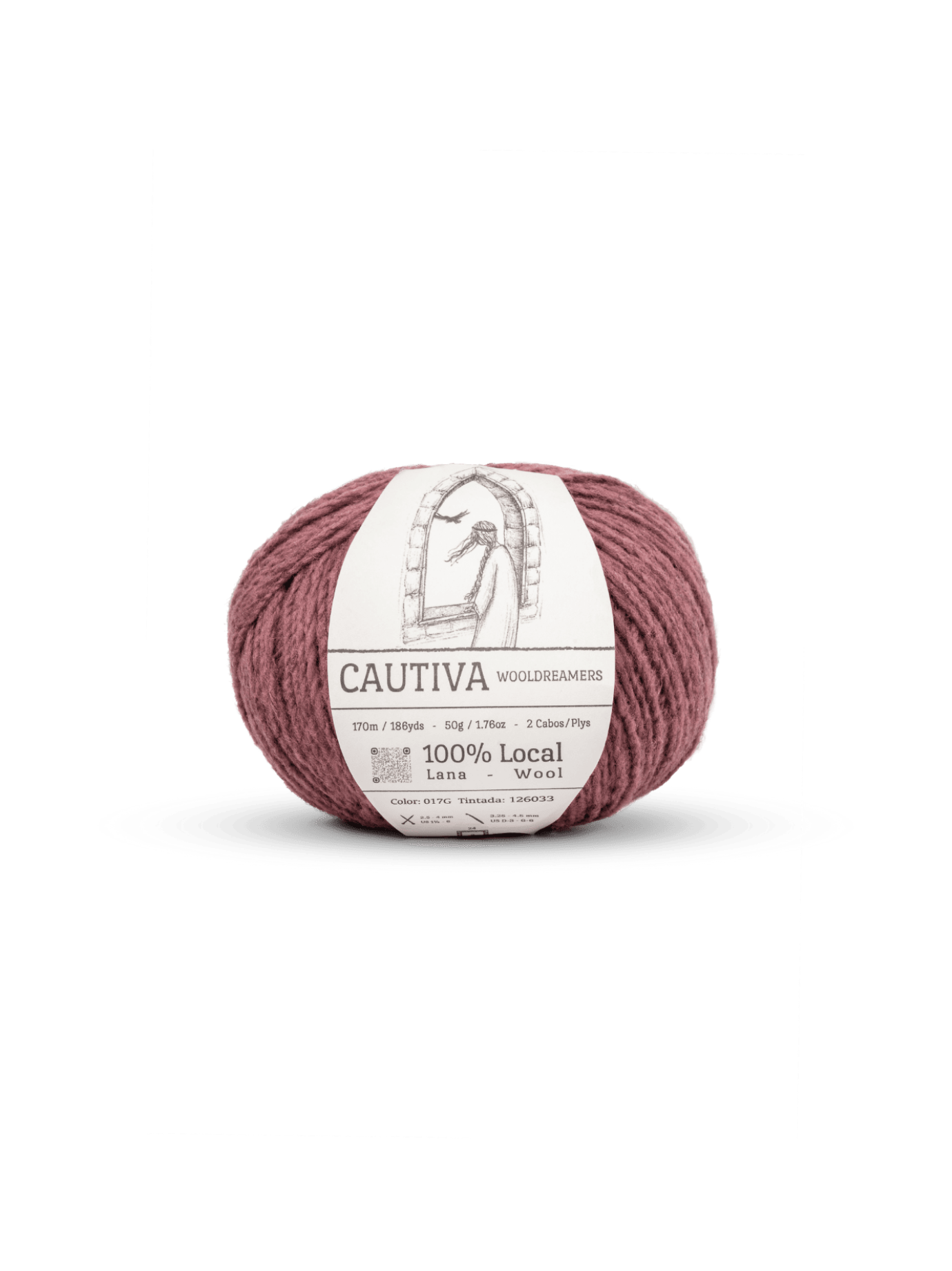 Cautiva - 100% Local Wool - 170m/50g