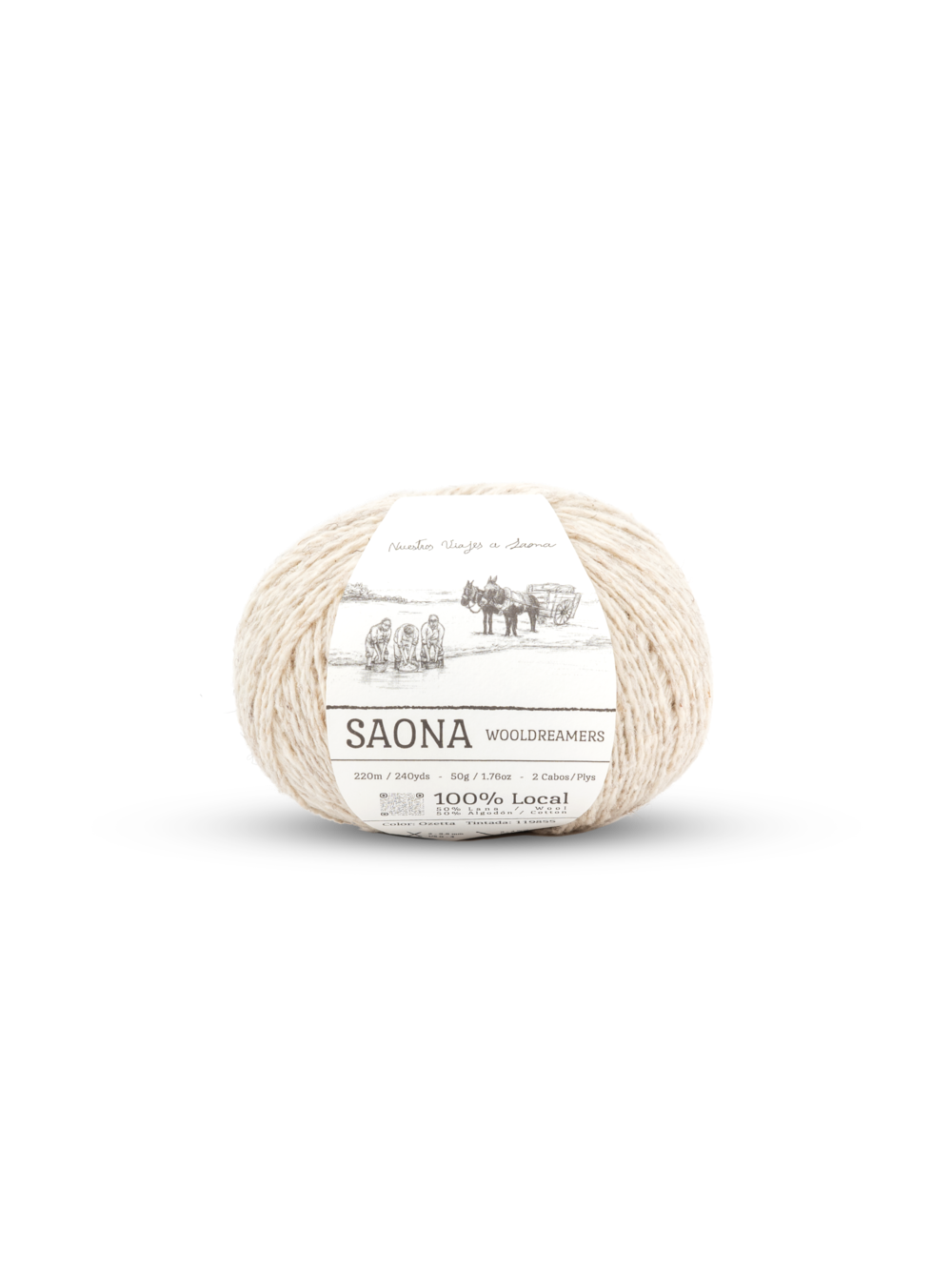 Saona - 50% Cotton / 50% Local Wool - 220m/50g