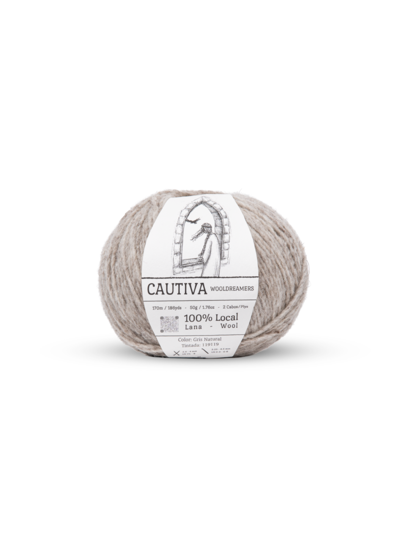 Cautiva - 100% Local Wool - 170m/50g 