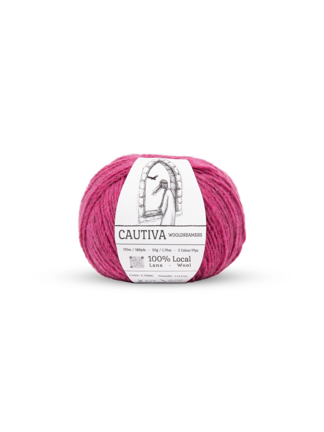 Cautiva - 100% Local Wool - 170m/50g 