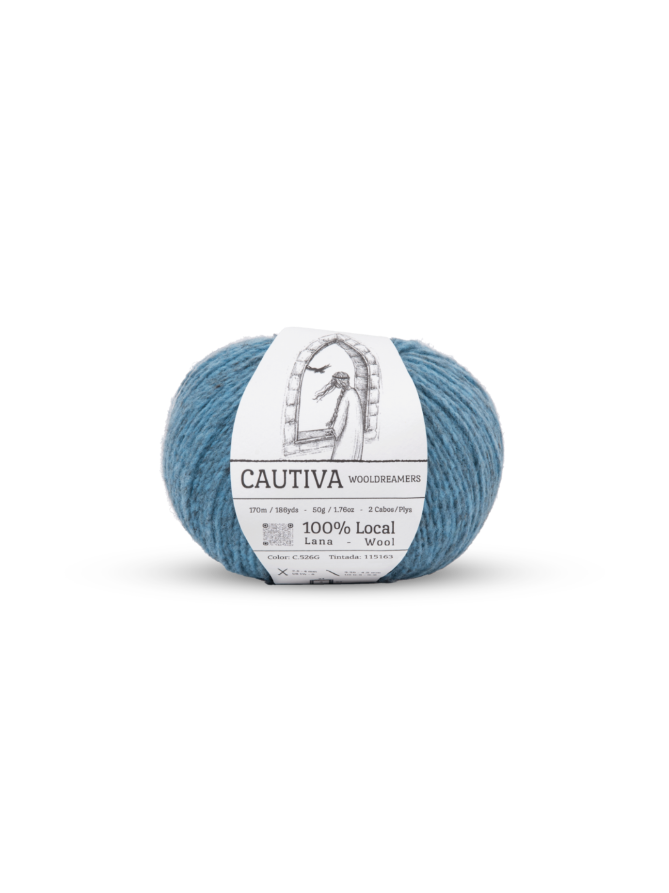 Cautiva - 100% Local Wool - 170m/50g 