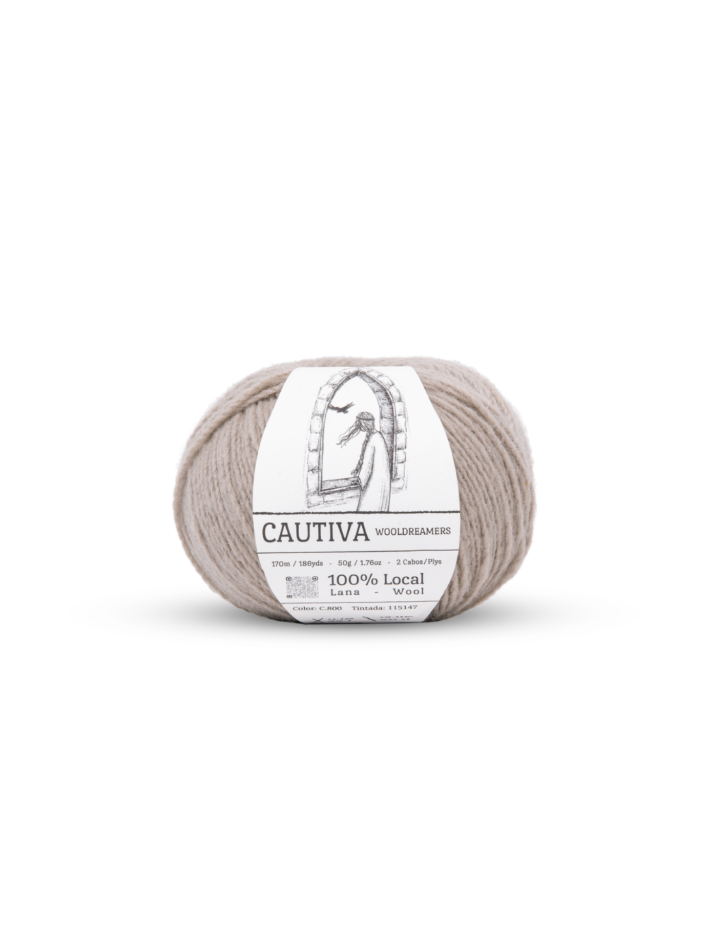 Cautiva - 100% Local Wool - 170m/50g 
