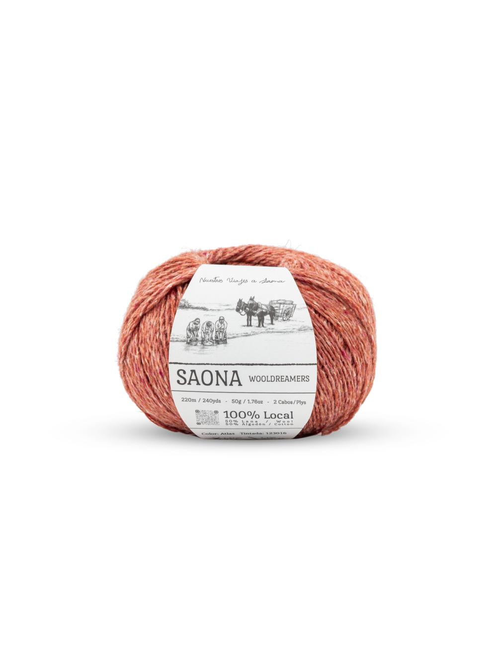 Saona - 50% Cotton / 50% Local Wool - 220m/50g