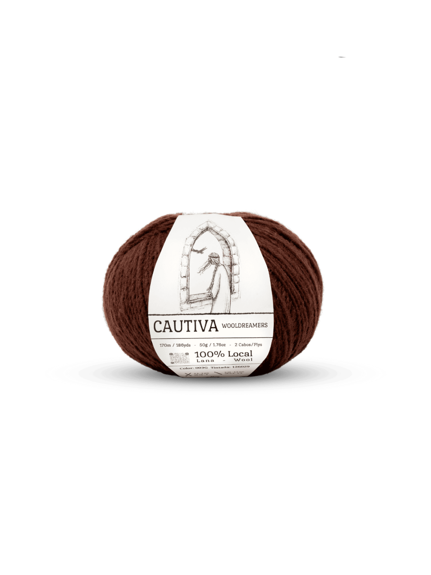 Cautiva - 100% Local Wool - 170m/50g 