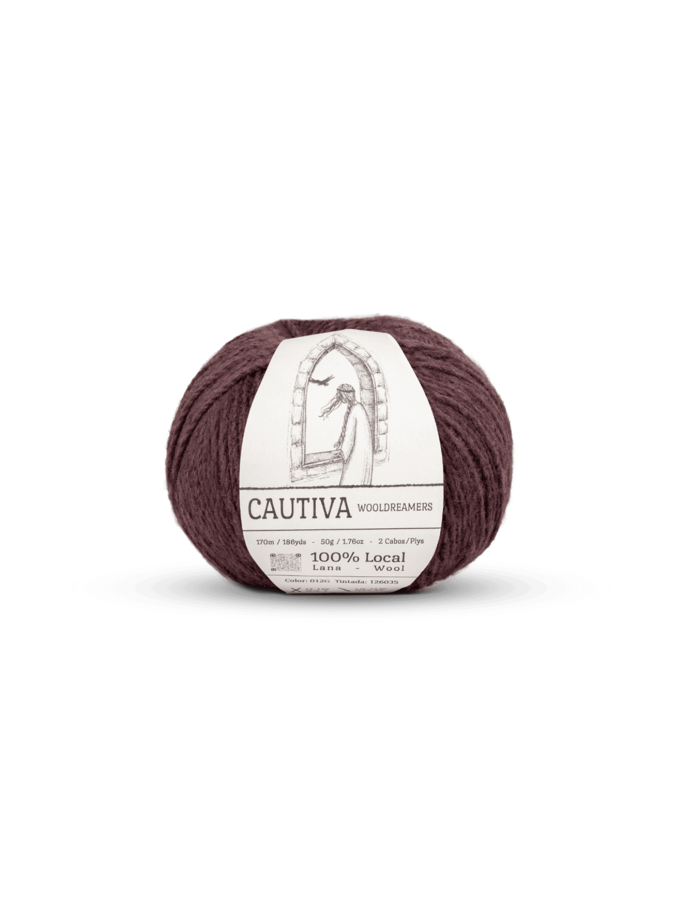 Cautiva - 100% Local Wool - 170m/50g 