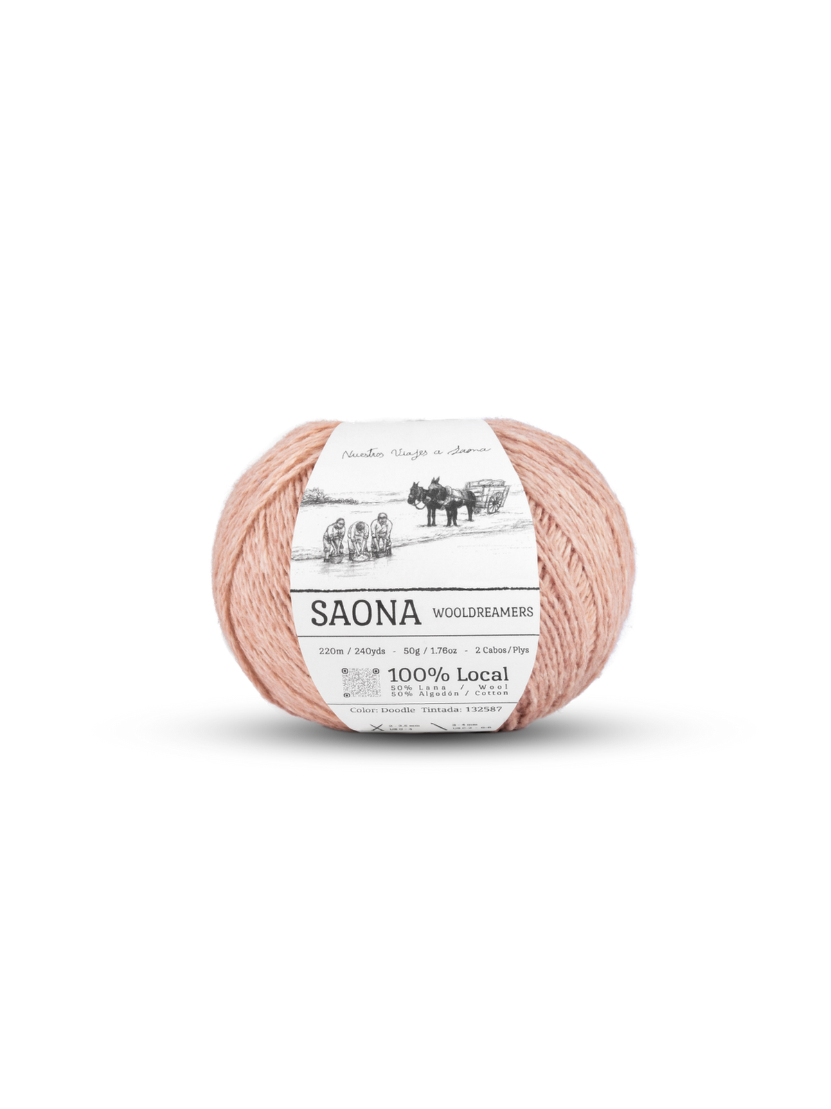 Saona - 50% Algodón / 50% Lana Local - 220m/50g