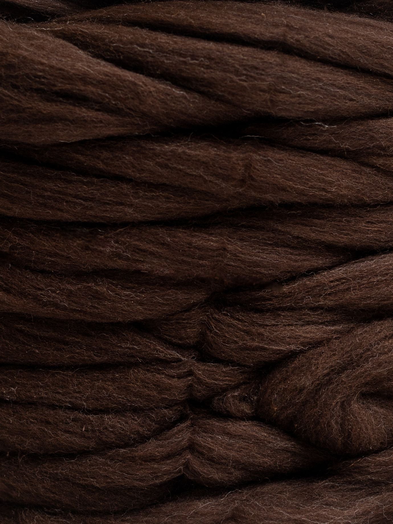 Transhumant Combed Wool - Natural Brown Color