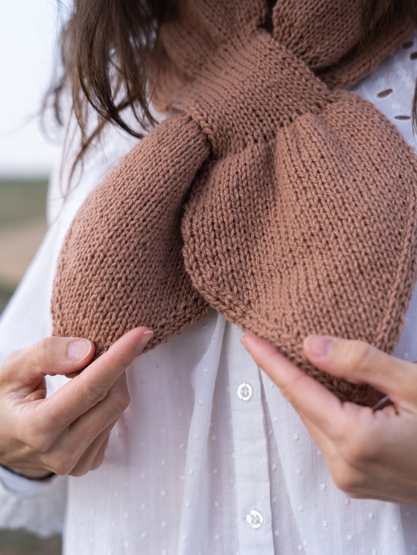 KIT – Polka Bow Scarf