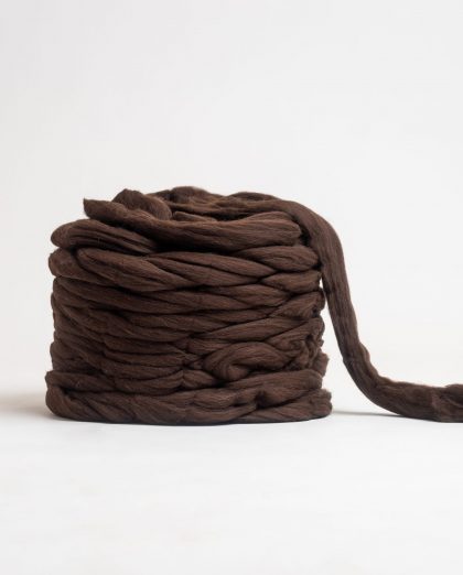 Lana Peinada Trashumante - Color Natural Pardo