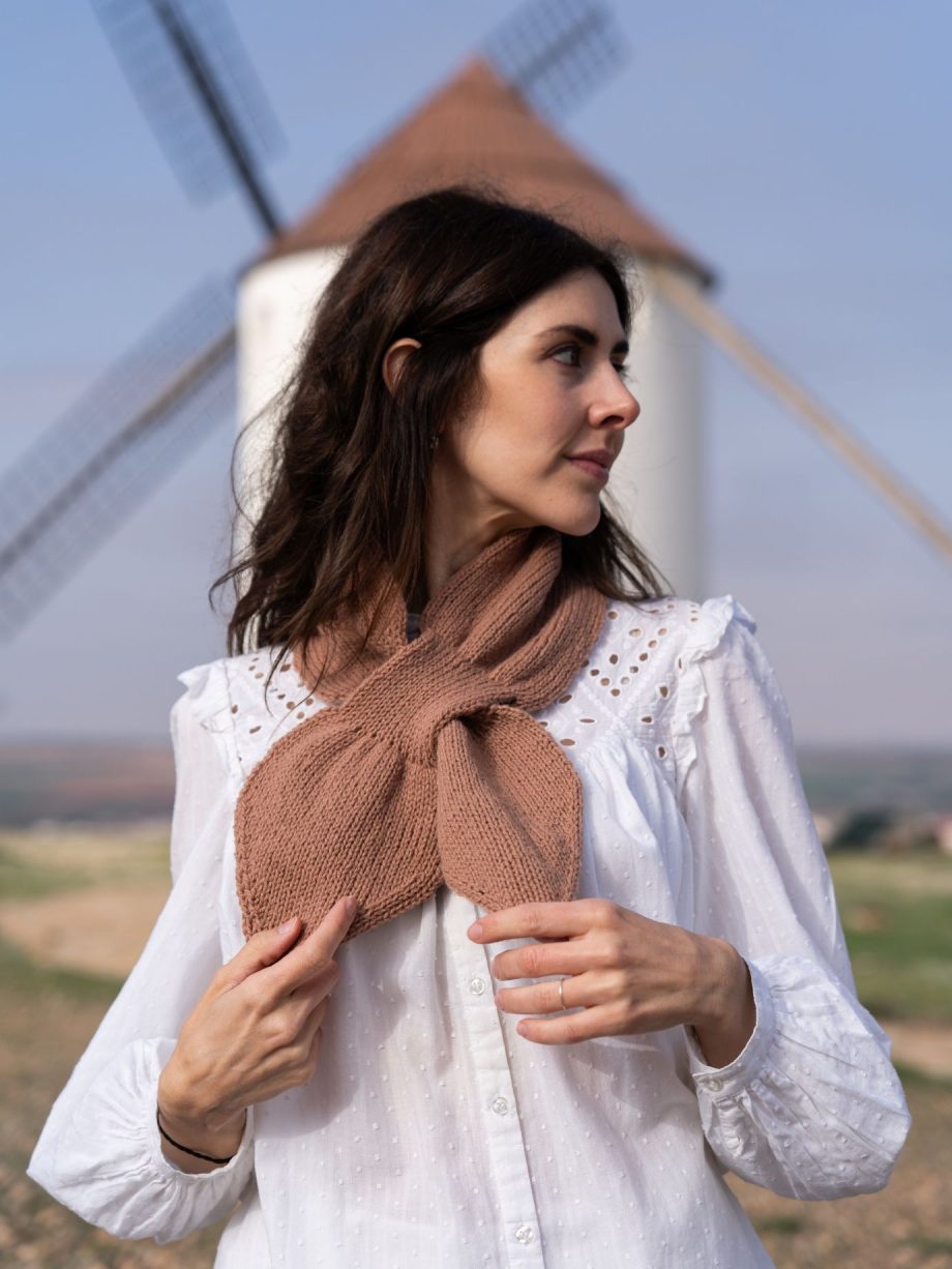 KIT - Polka Bow Scarf