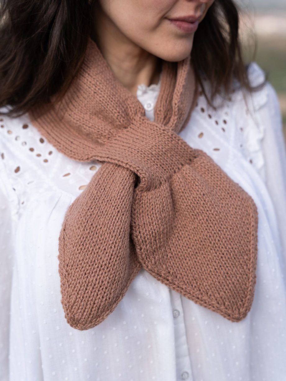 KIT - Polka Bow Scarf