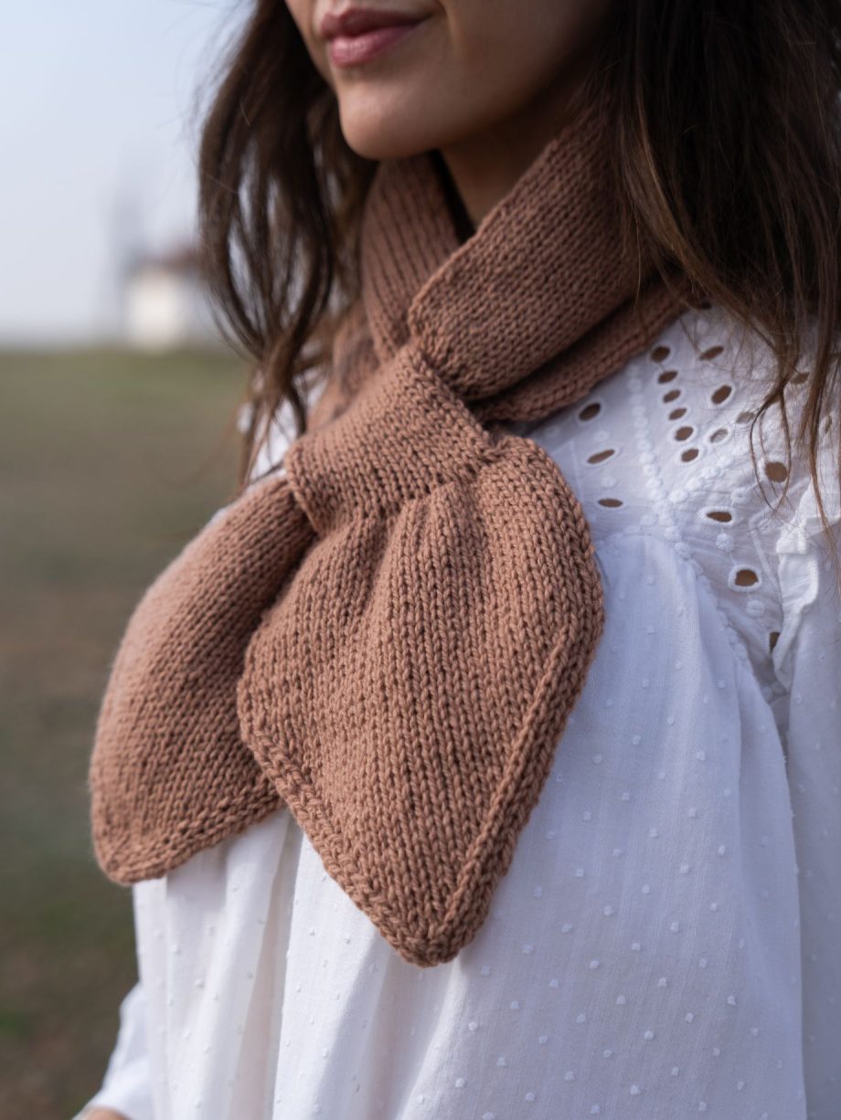 KIT - Polka Bow Scarf