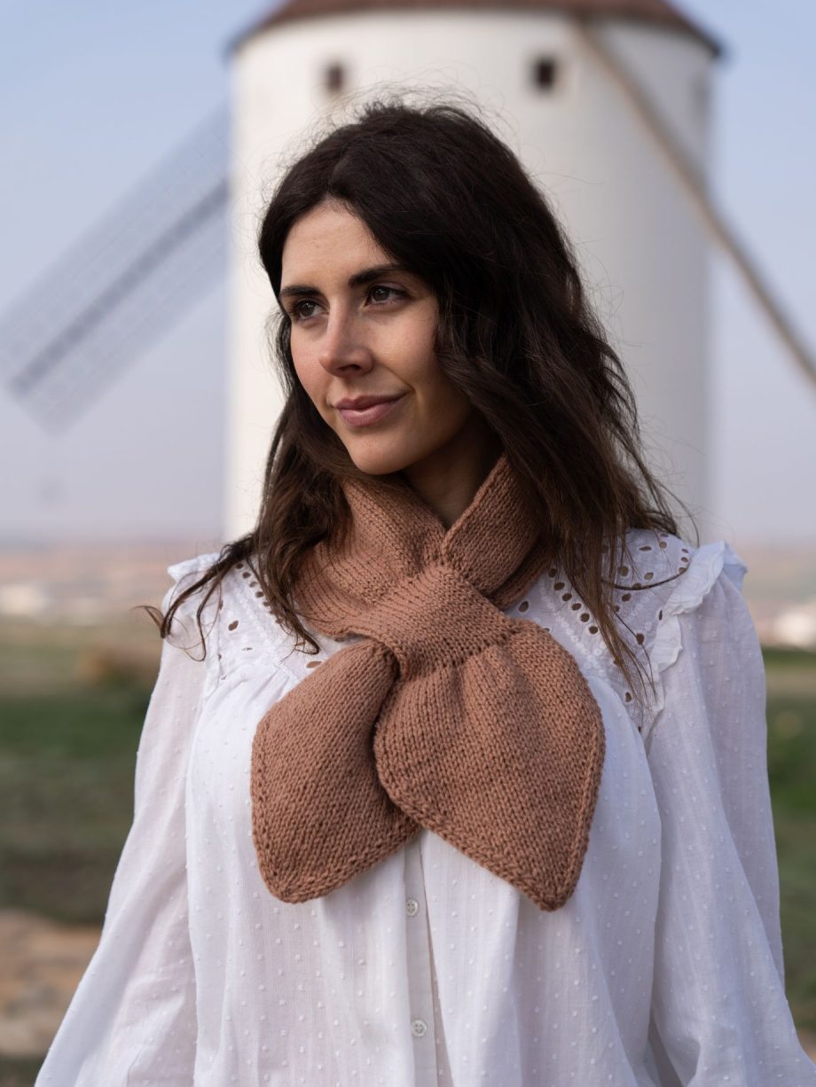 KIT - Polka Bow Scarf